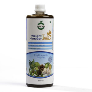 Ayurvia Fat Reducer Weight Management Juice for Men & Women, 1L - Ayurvedic Juice with Amla, Harad, Green Tea, Giloy | Supports Weight Loss, Boosts Metabolism, Improves Digestion Herbal Supplement